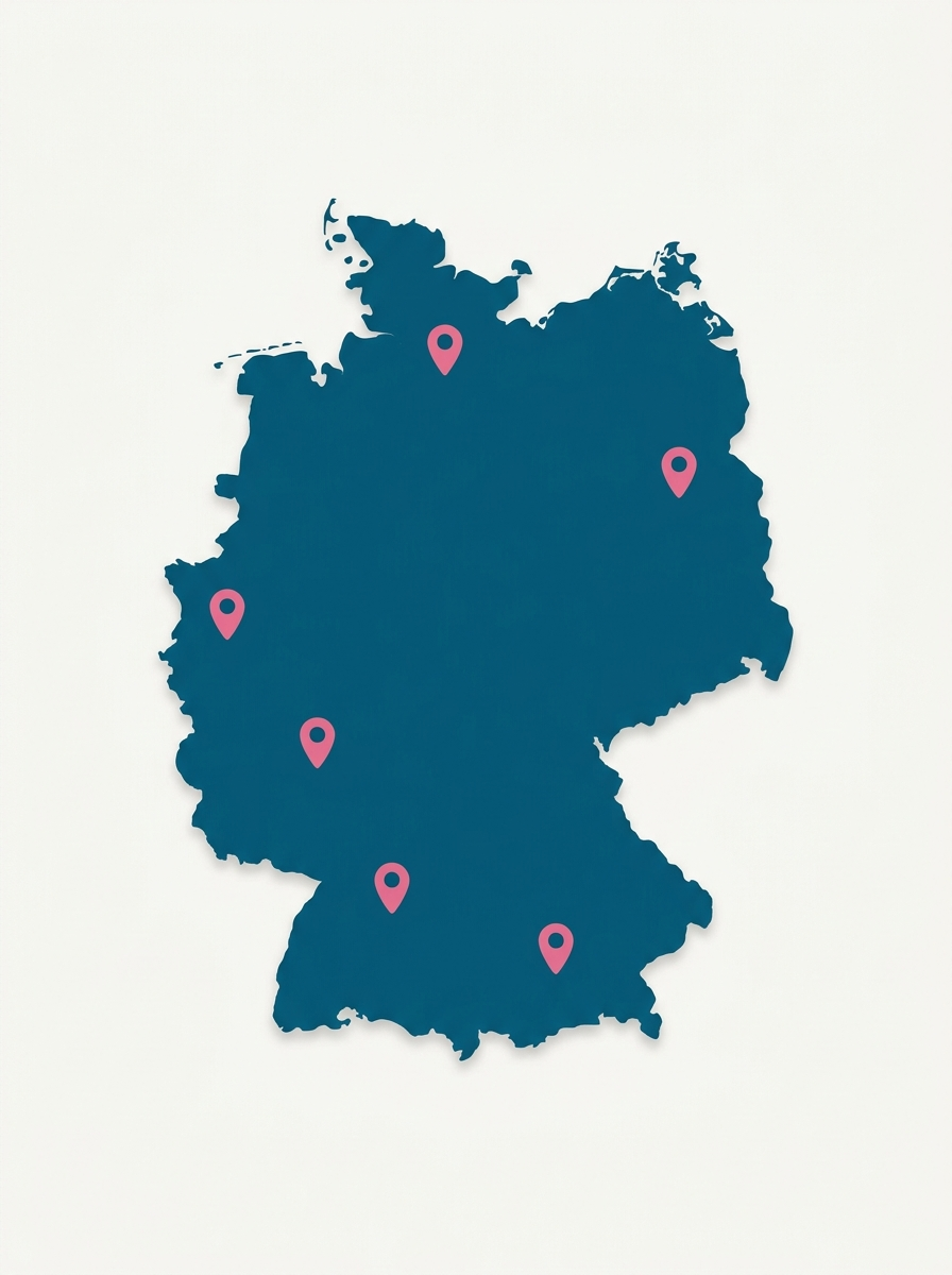 Deutschlandweite Vermittlung